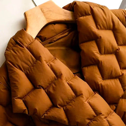 Freya | Quilted Down Coat