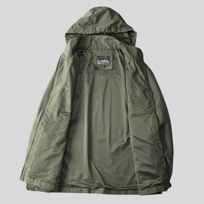 Barnaby | Chic Water-Resistant Hooded Jacket