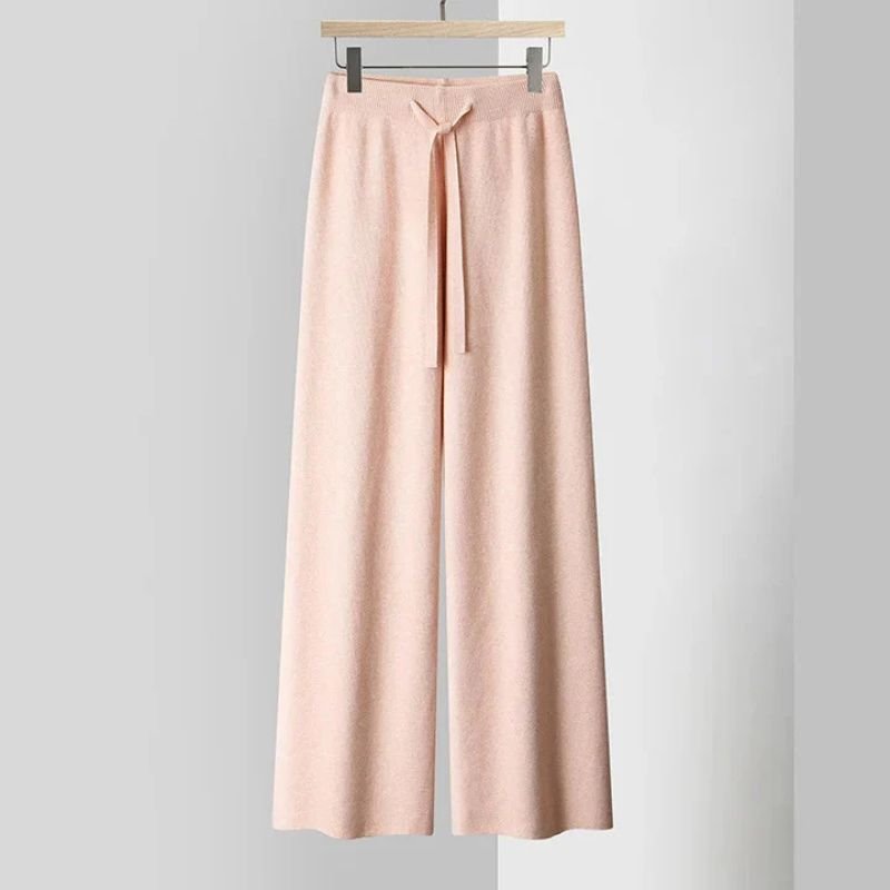 Freya | Luxe Cashmere Wide-Leg Pants
