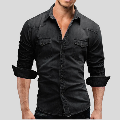 Callum | Contemporary Denim Shirt