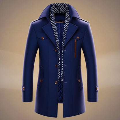 Julian | Timeless Virgin Wool Overcoat