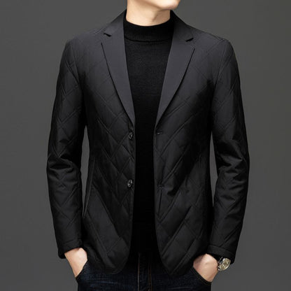 Julian | Luxe Quilted Nanosilk Jacket