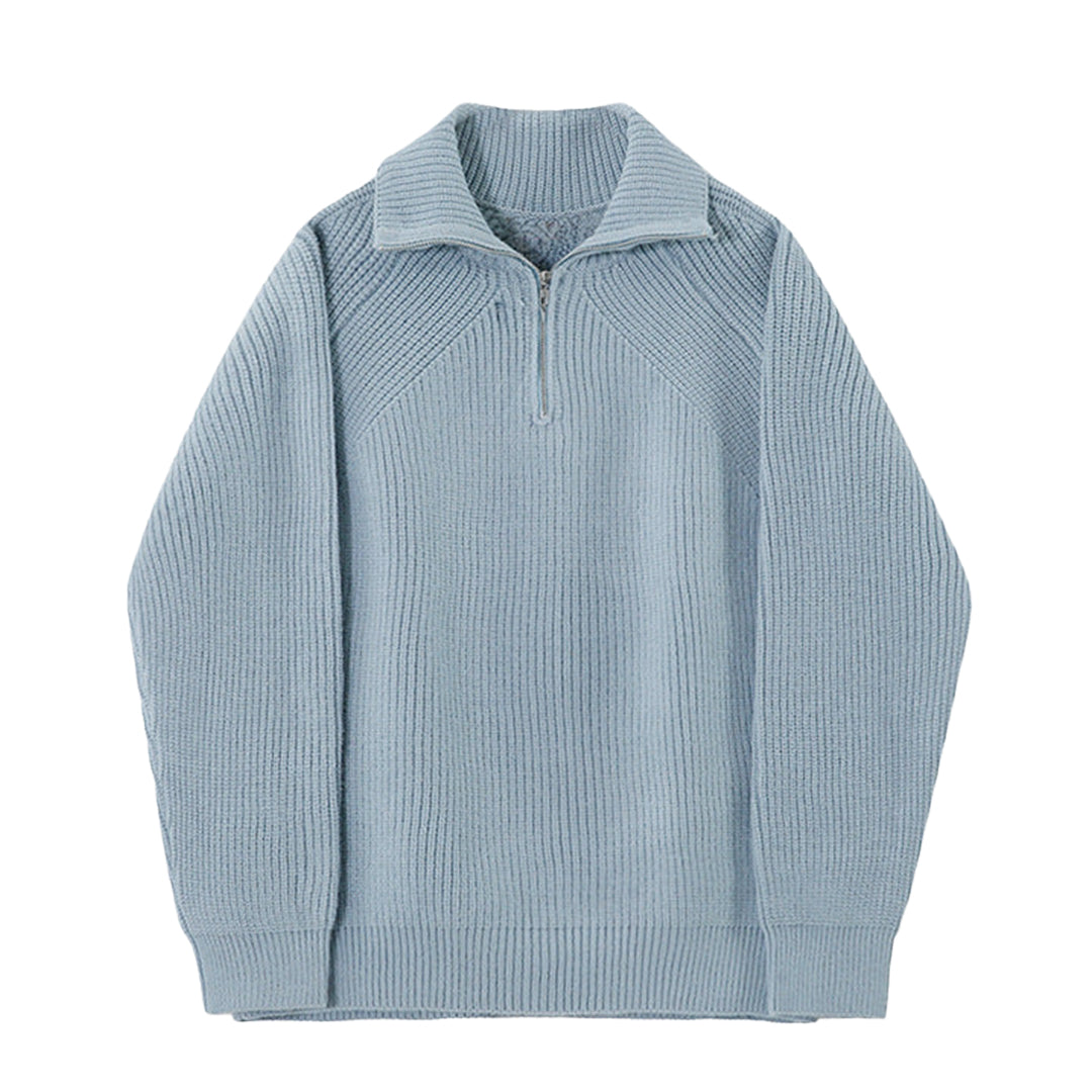 Silas | Luxe Quarter-Zip Pullover