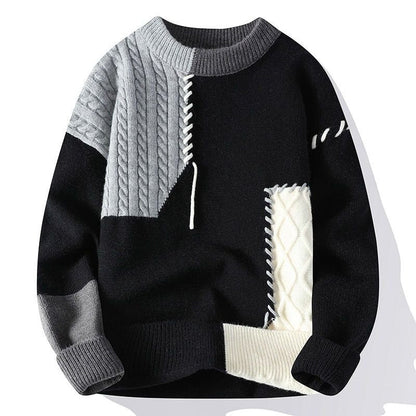 Esme | Luxe Patch Knit Sweater