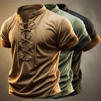 Julian | Prestige Lace-Up Shirt