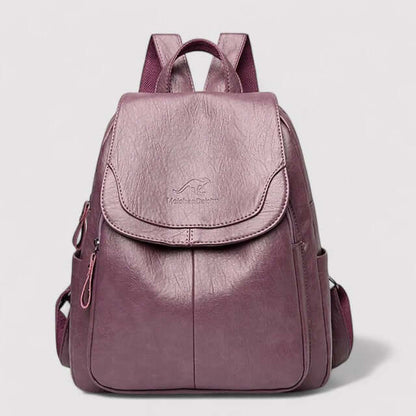 Talia | Luxe Faux Leather Backpack