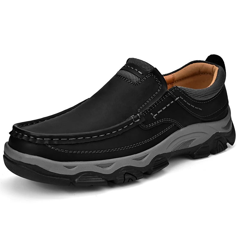 Octavia | Chic Faux Leather Loafers