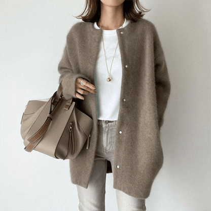 Greta | Classic Knit Cardigan