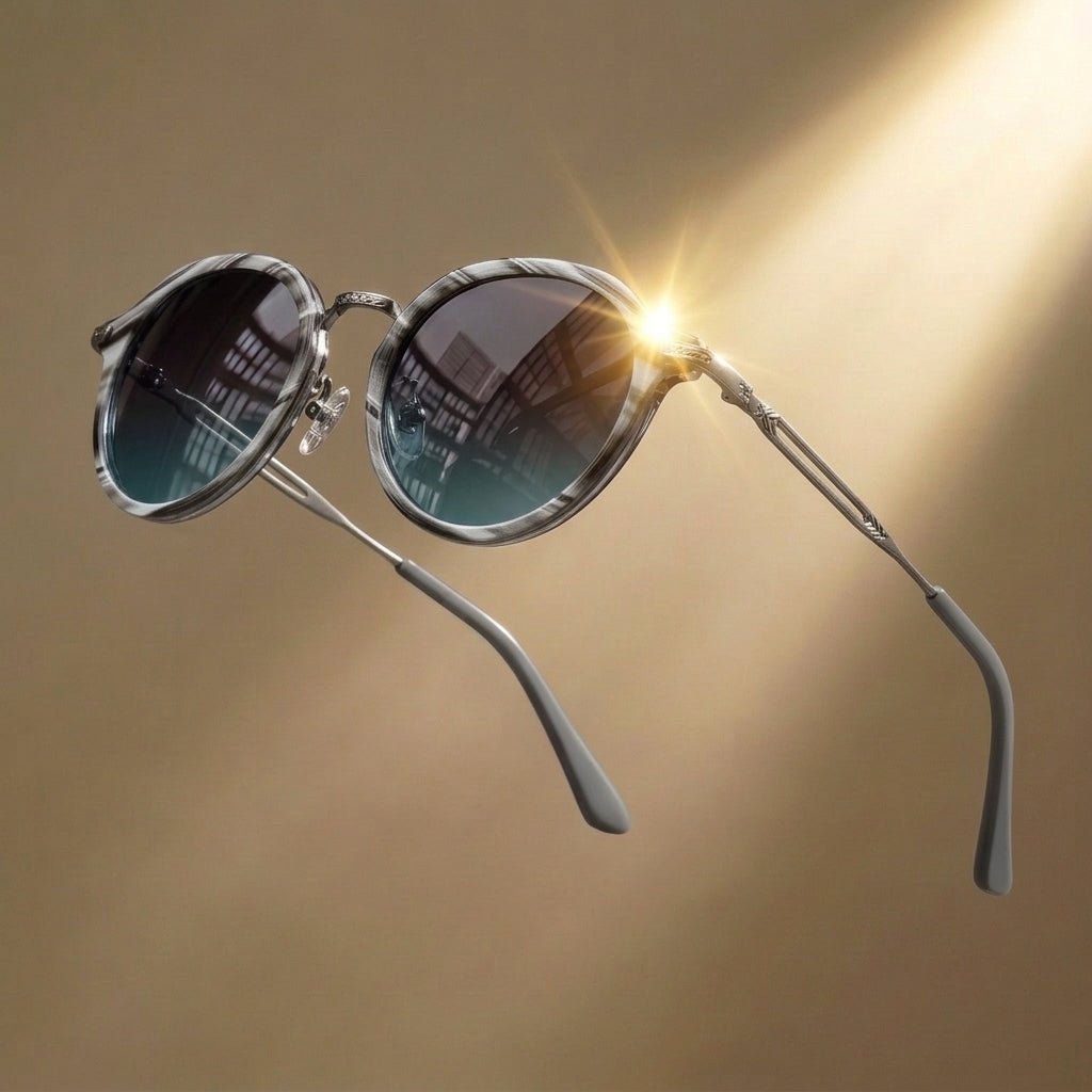 Esme | Round Retro Sunglasses