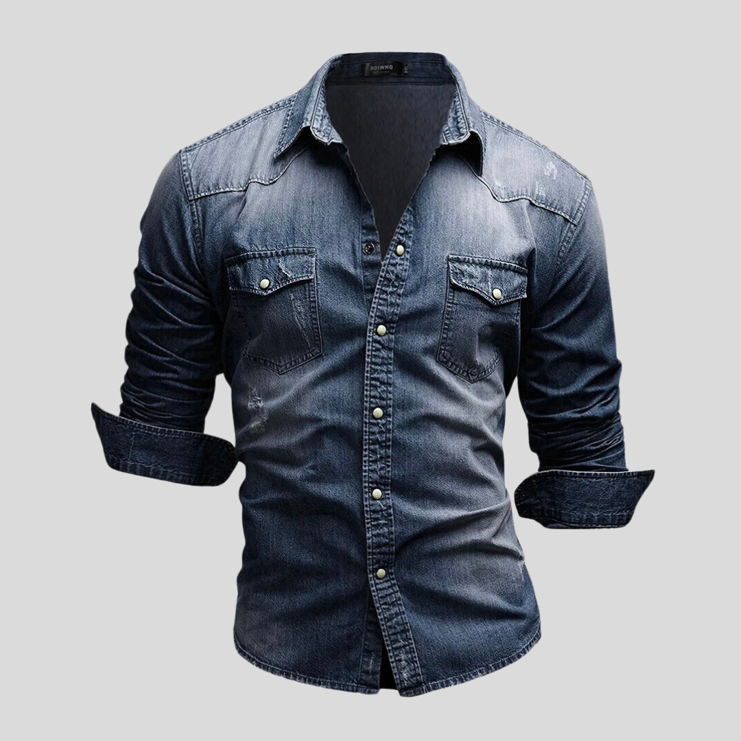 Callum | Contemporary Denim Shirt