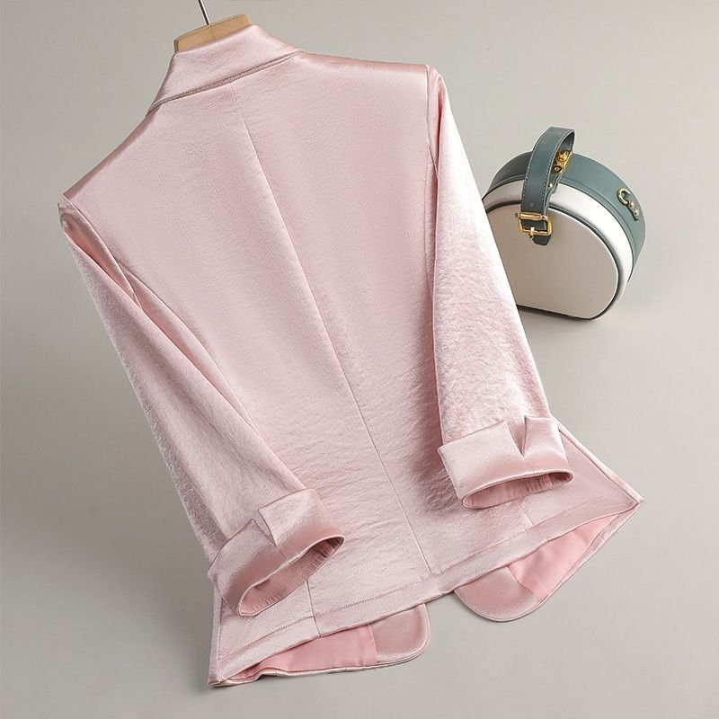 Vivienne | Chic Satin Blazer