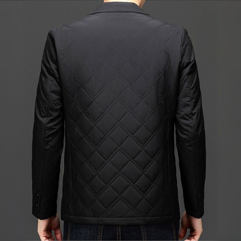 Julian | Luxe Quilted Nanosilk Jacket