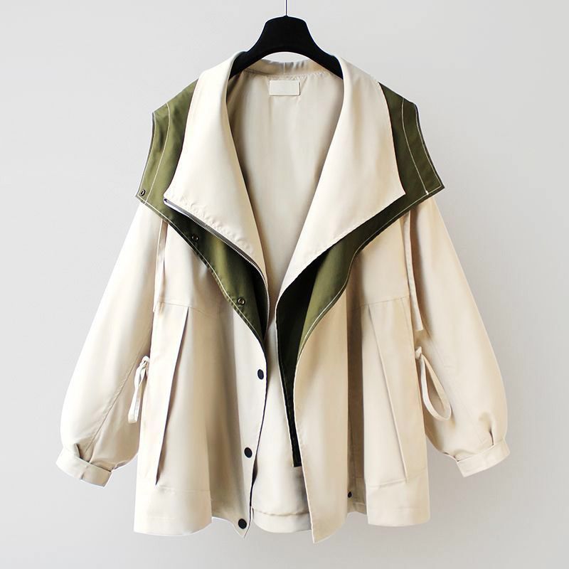 Freya | Asymmetrical Two-Tone Jacket