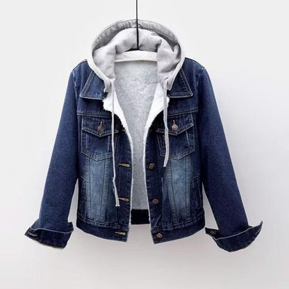 Esme | Elevated Denim Hooded Jacket