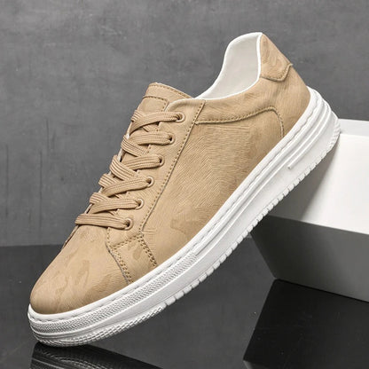 Esme | Chic Faux Leather Sneakers
