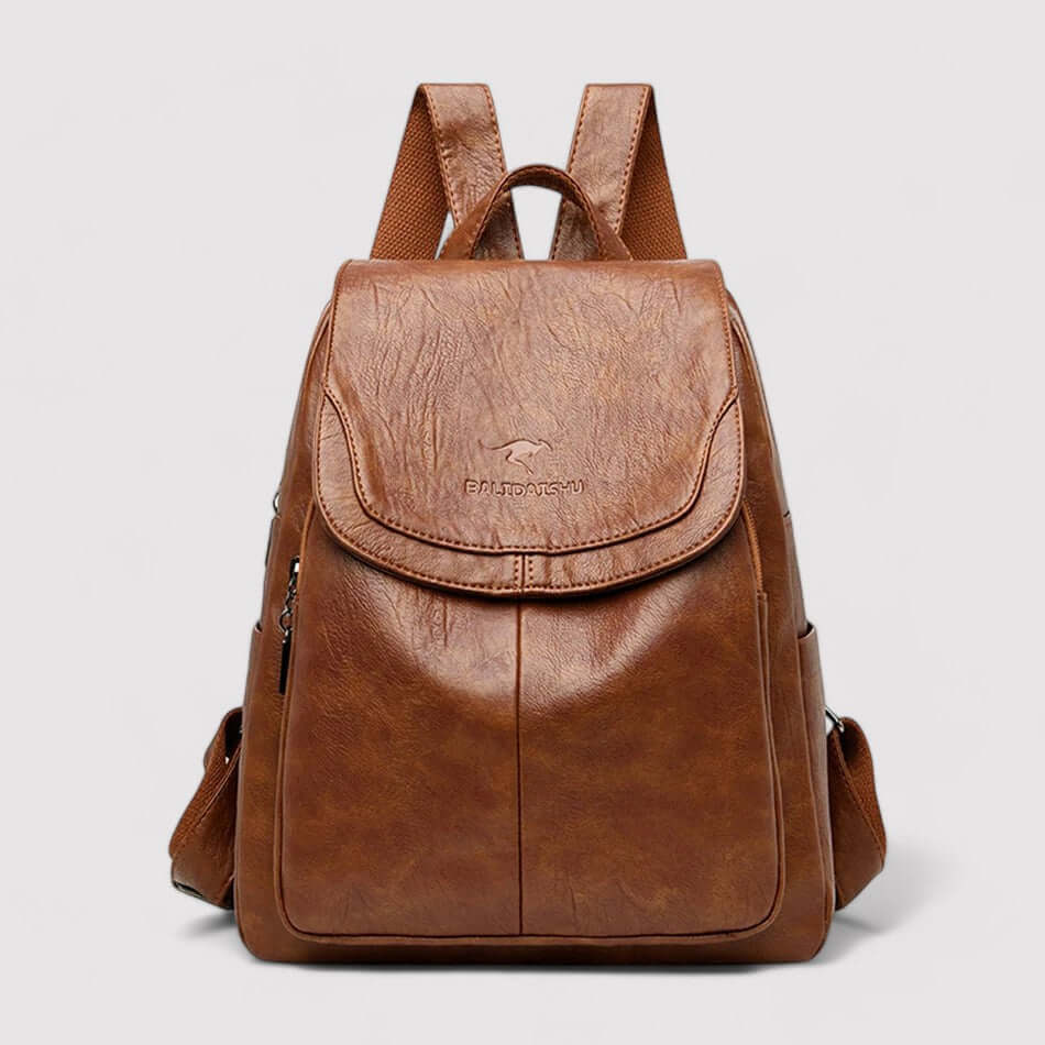 Talia | Luxe Faux Leather Backpack