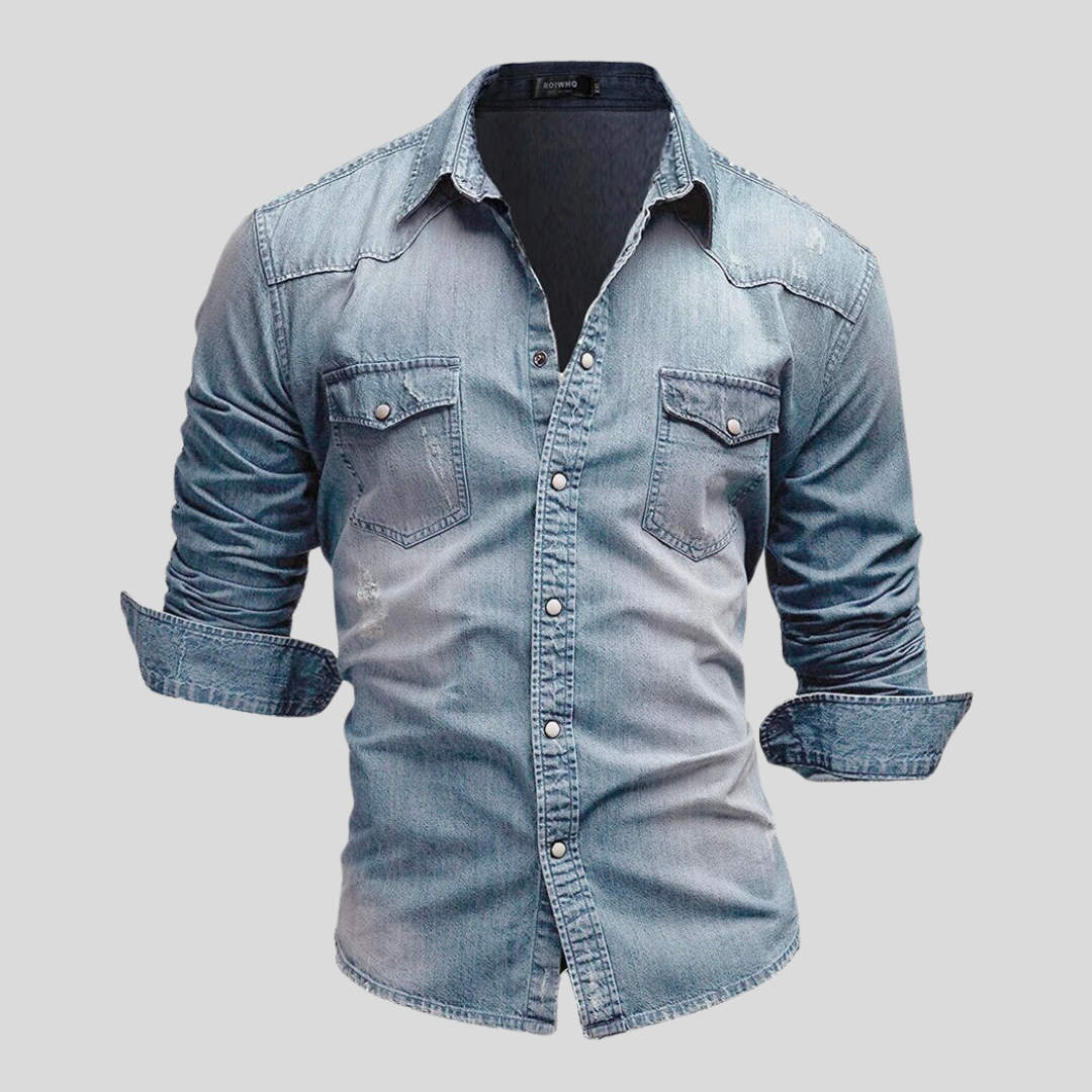Callum | Contemporary Denim Shirt