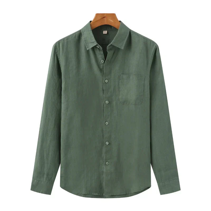 Sebastian | Luxe Linen Shirt