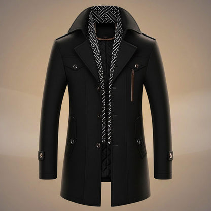 Julian | Timeless Virgin Wool Overcoat
