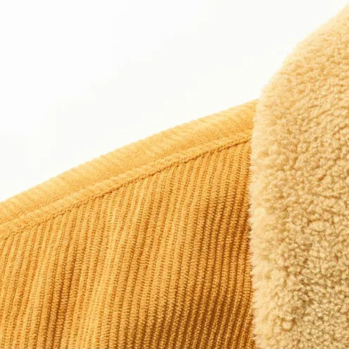 Jacqueline | Luxe Corduroy Sherpa Jacket