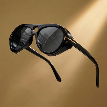 Freya | Oversized Aviator Sunglasses