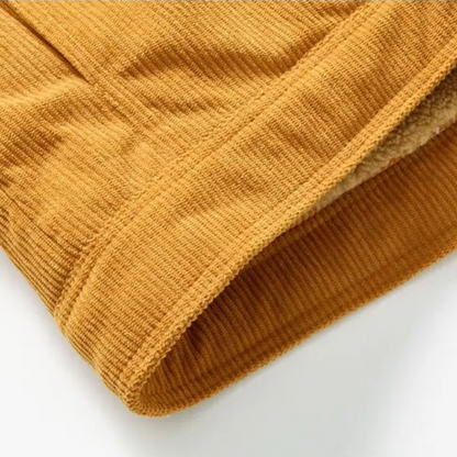 Jacqueline | Luxe Corduroy Sherpa Jacket