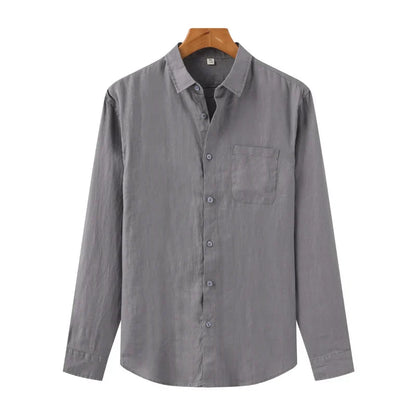 Sebastian | Luxe Linen Shirt
