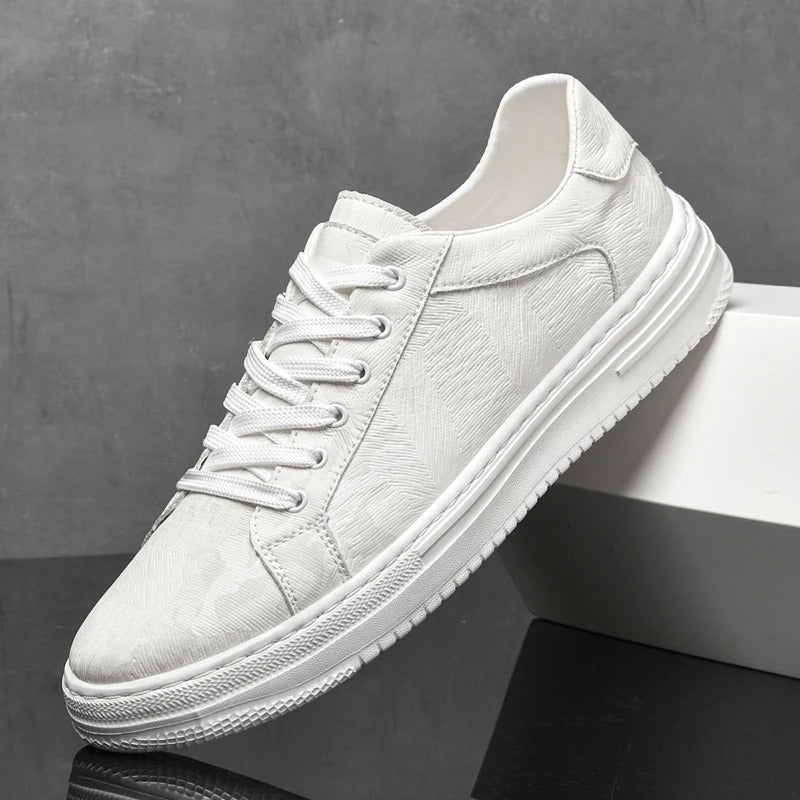 Esme | Chic Faux Leather Sneakers