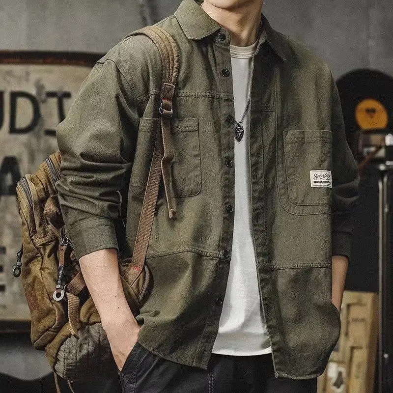 Desmond | Rugged Heavy-Duty Button-Up Shirt
