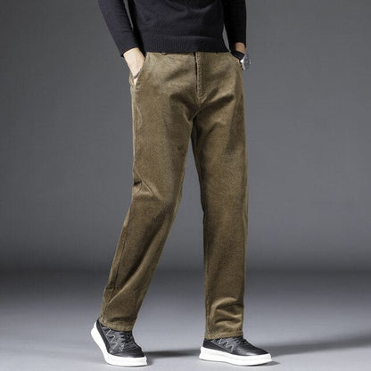 Rowan | Medium Waist Corduroy Trousers