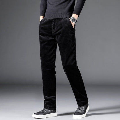 Rowan | Medium Waist Corduroy Trousers