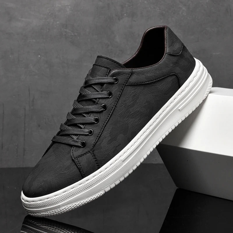 Esme | Chic Faux Leather Sneakers