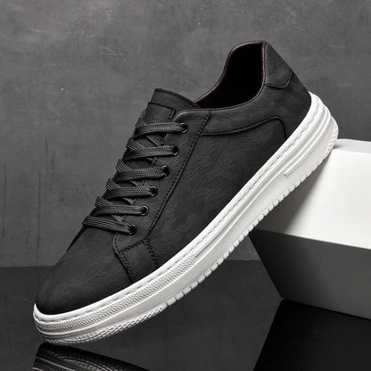 Esme | Chic Faux Leather Sneakers