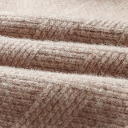 Julian | Luxe Jacquard Cashmere Sweater