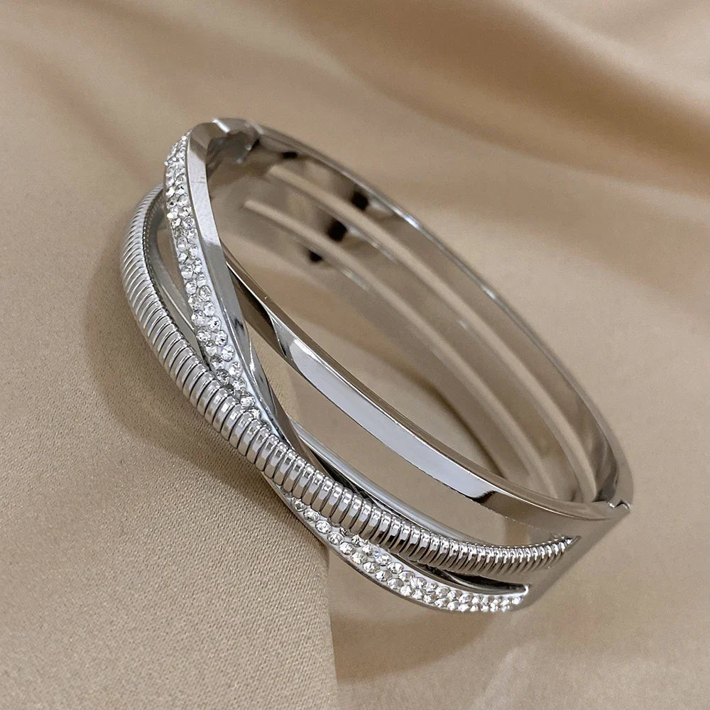 Margaux | Elegant Pavé Bracelet