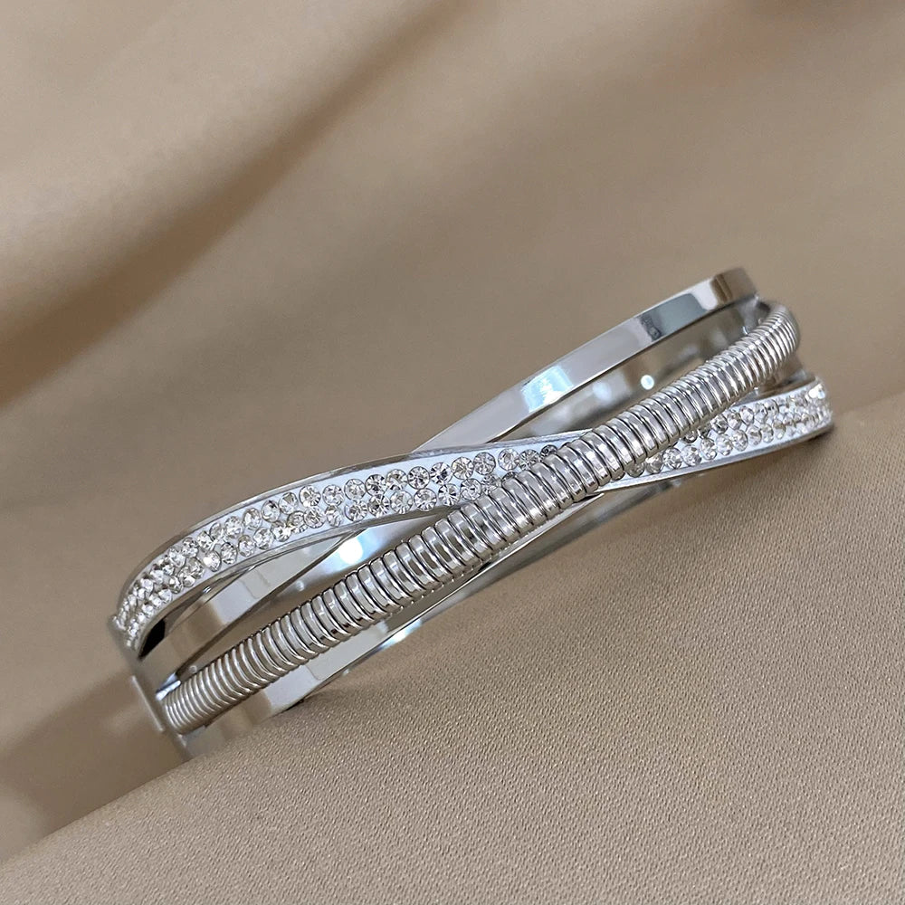 Margaux | Elegant Pavé Bracelet