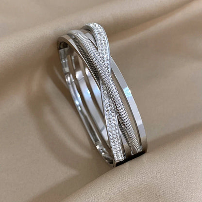 Margaux | Elegant Pavé Bracelet