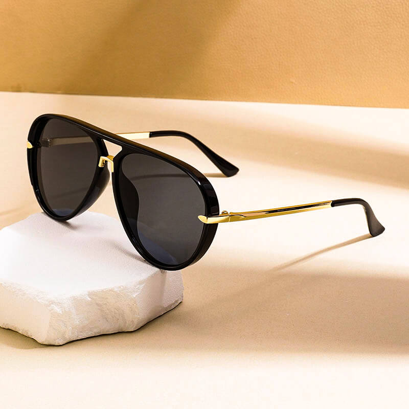 Esme | Retro Aviator Sunglasses