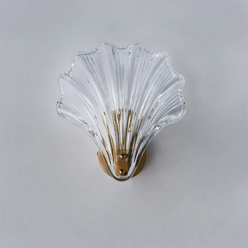 AquaShell | Elegant Shell-Inspired Wall Sconce Lighting for Cozy Ambiance