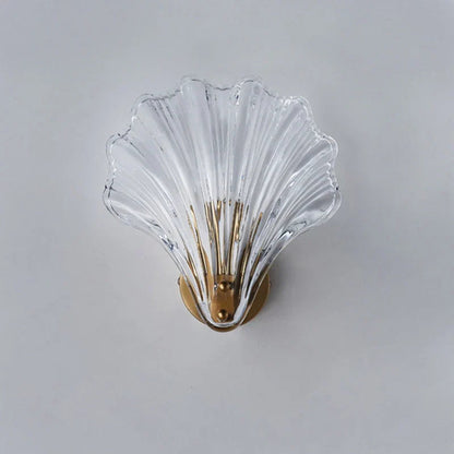 AquaShell | Elegant Shell-Inspired Wall Sconce Lighting for Cozy Ambiance