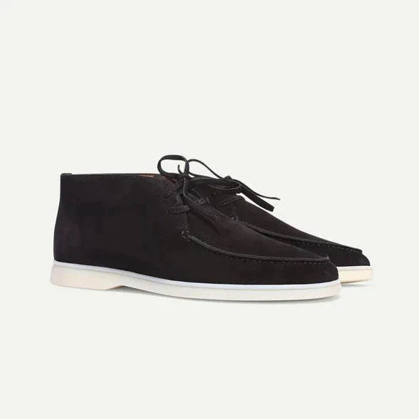 Adrian | Luxe Suede Lace-Up Shoes