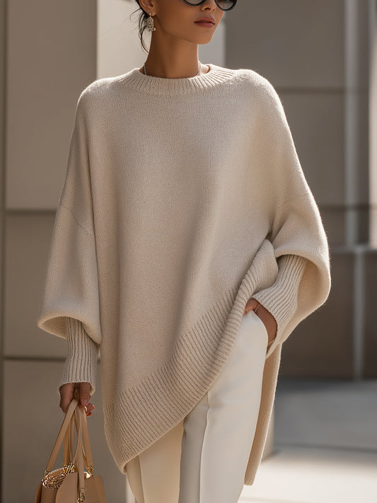Ava | Cozy Elegant Oversized Poncho for Women