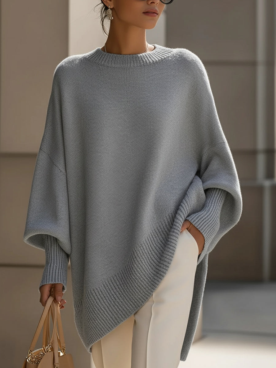 Ava | Cozy Elegant Oversized Poncho for Women