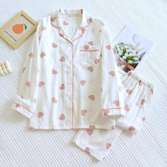 Ava | Cozy Printed Pajama Set for Women