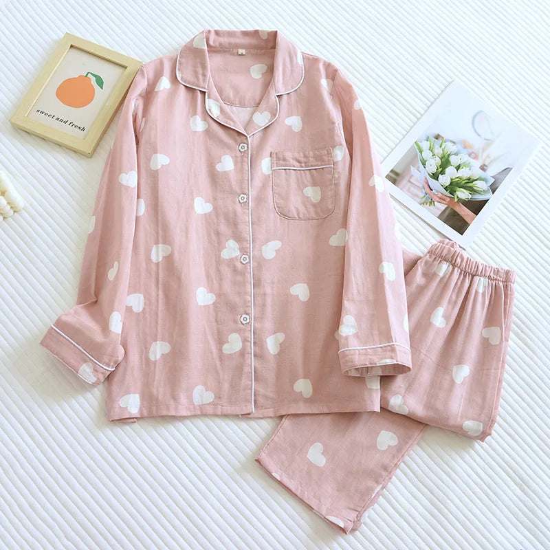 Ava | Cozy Printed Pajama Set for Women