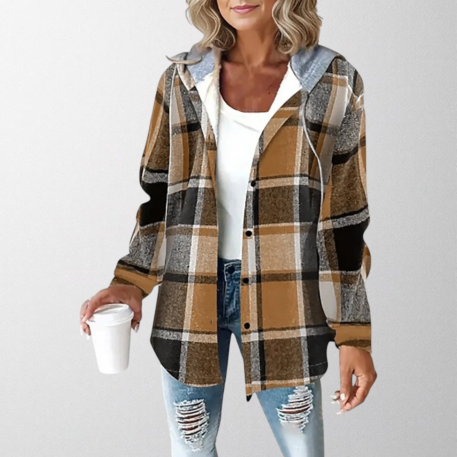 Ava | Cozy Versatile Hooded Jacket