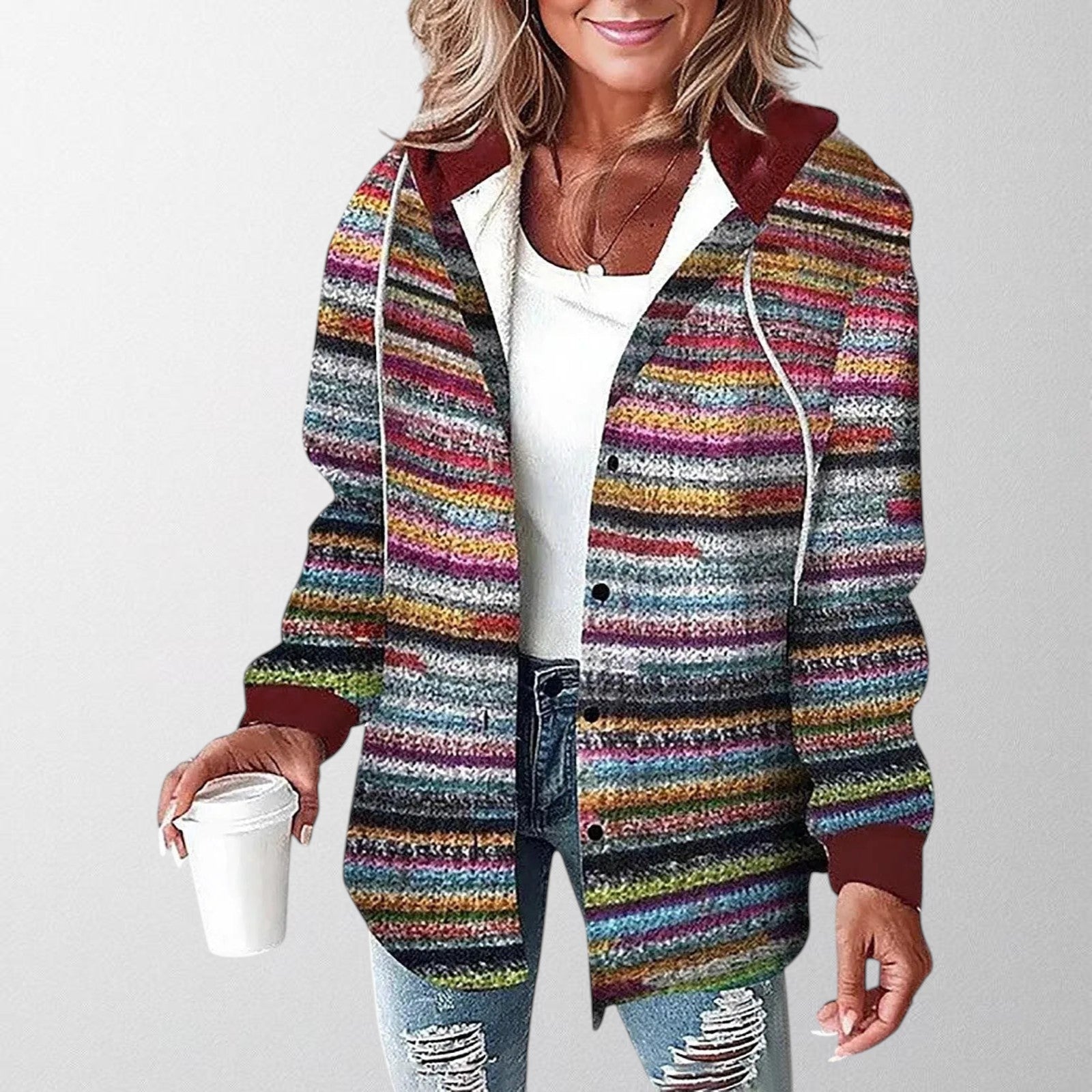 Ava | Cozy Versatile Hooded Jacket