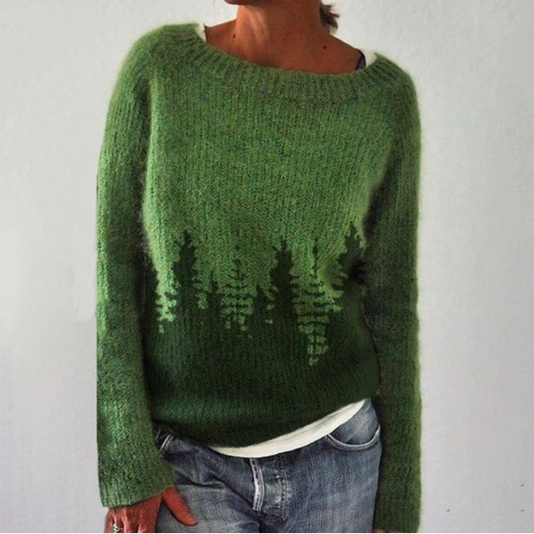 Ava | Cozy Vibrant Knit Sweater for Women