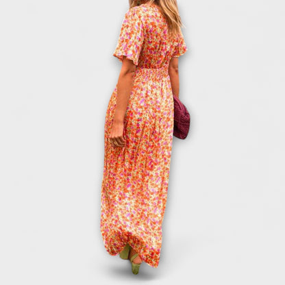 Ava | Elegant Classic V-Neck Womens Dress