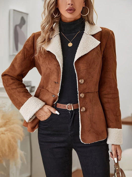 Ava | Elegant Cozy Faux Fur Women's Jacket for Winter